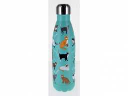 Edelstahl Thermosflasche 'Cats' 500 ml 