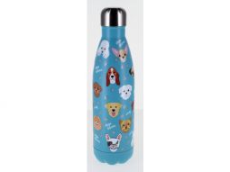 Edelstahl Thermosflasche 'Dogs' 500 ml