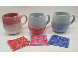 Kuschelbecher 'Sophie' 380 ml 3-farbig..