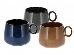 Kuschelbecher 'Emelie' 250 ml 3-farbig..