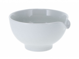     Porzellan Matcha-Schale mit Ausgus..