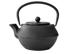 Eisenteekanne 'Jang' 1,1 l schwarz