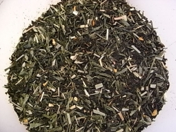 Schwarzer - Grüner Tee Zitrone