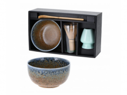    Matcha Set 'Daidaiiro' 4-teilig in Geschenkbox 