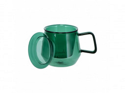 Glas Deckelbecher 'Livorno' amber oder..