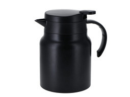 Edelstahl Thermos Teekanne 'Mats' 1 l schwarz 