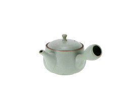 Einhandkanne Kyusu 'Tianyu' 225 ml jade blau
