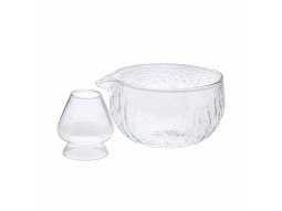 Matcha Glasset 'Luana' 2-teilig klar 500ml
